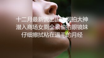 十二月最新流出国内厕拍大神潜入商场女厕全景偷拍眼镜妹仔细擦拭粘在逼毛的月经