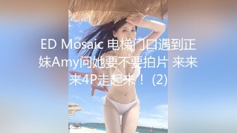 ED Mosaic 电梯门口遇到正妹Amy问她要不要拍片 来来来4P走起来！ (2)