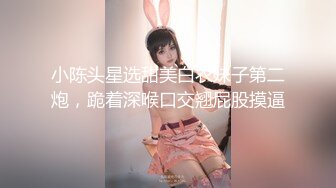 小陈头星选甜美白衣妹子第二炮，跪着深喉口交翘屁股摸逼