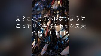 え？ここで？バレないようにこっそりドキドキセックス大作戦！！ JULIA